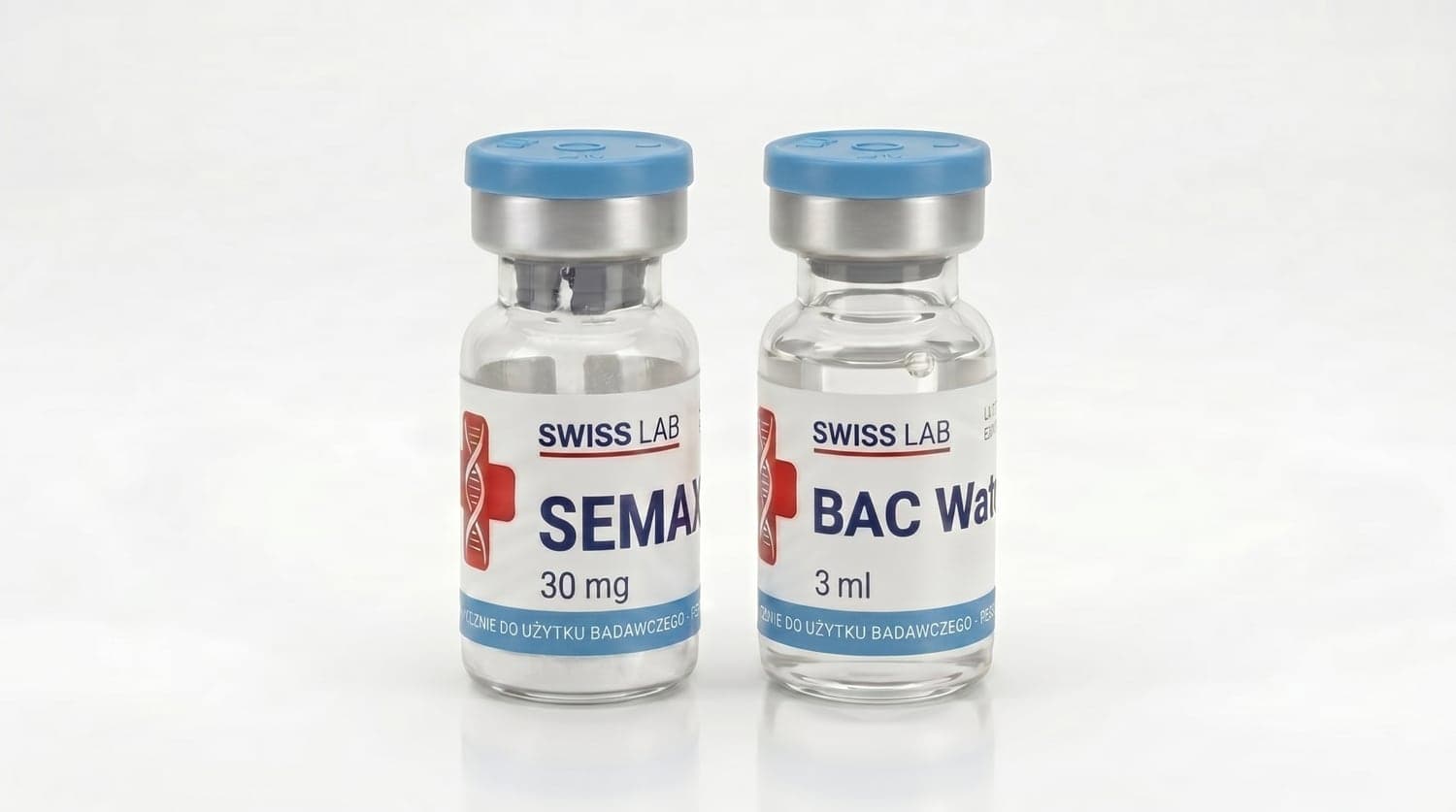 Semax — Peptid-Vial mit bakteriostatischem Wasser (BAC)